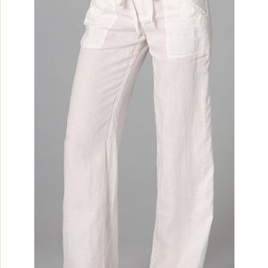 New White Linen Pants